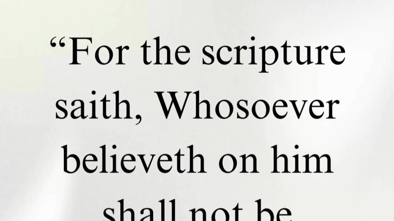 Romans 10:11