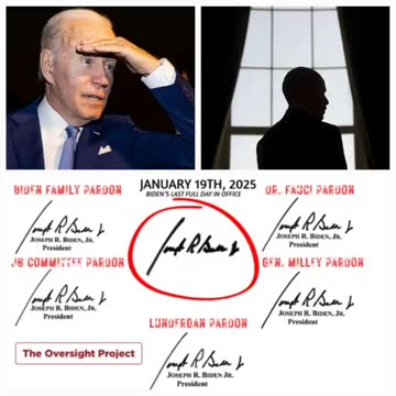 Biden's Pardons Signed by Autopen