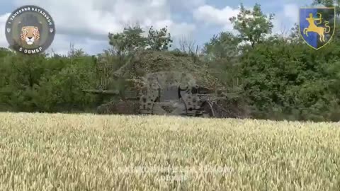 🔫 Ukraine War | Ukrainian Leopard MBT Destroys Russian Positions | RCF