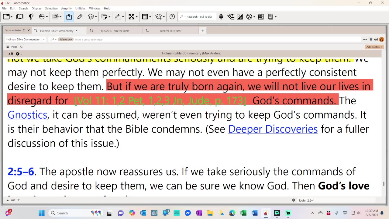 Morning Focus - 1st John 1:5-2:6