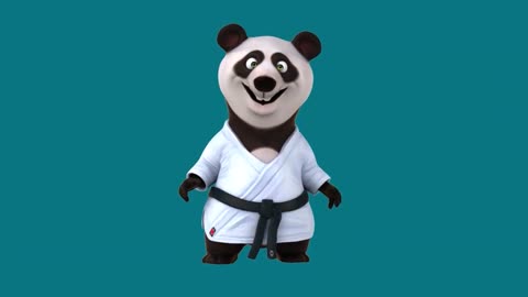 Panda, karate, sport