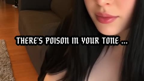 Goth brat with a bite