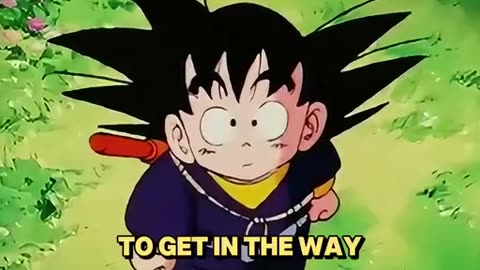 Goku overcome his tail weakness
