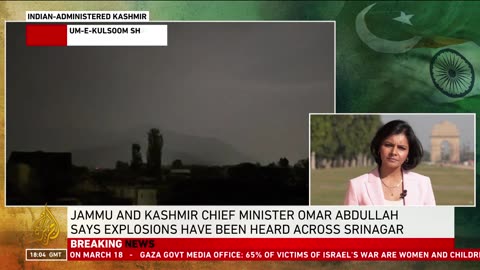 Blasts reported after ceasefire India accuses Pakistan of violating agreement