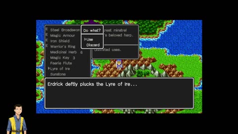Dragon Quest 1 SFC ver. (Switch) day 7 Busted a ghost armor, who u gonna call?