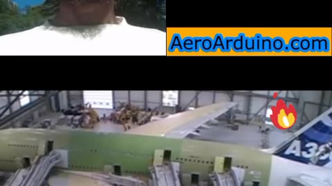 Crazy Timing !!! #Airbus #A380 Hangar Emergency Slide #Aviation #Fly #AeroArduino