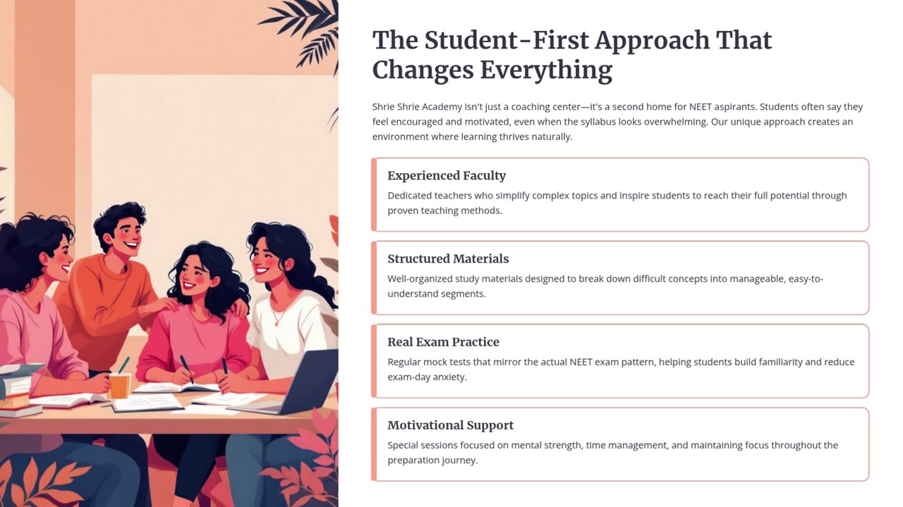 Why Shrie Shrie Academy is Considered the Top NEET Coaching Center in Erode by Parents and Students