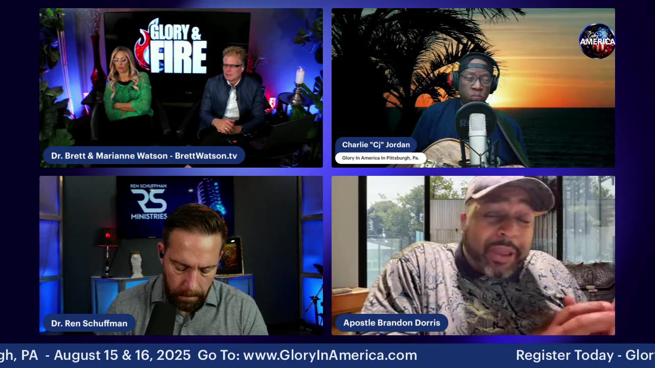 Glory & Fire!" With Dr. Brett & Marianne Watson