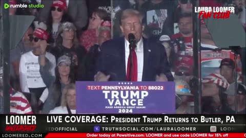 TRUMP RETURNS TO BUTLER 10/05/2024