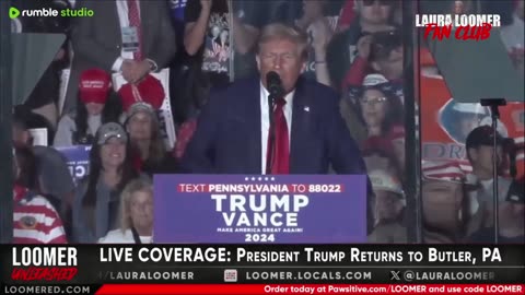 TRUMP RETURNS TO BUTLER 10/05/2024