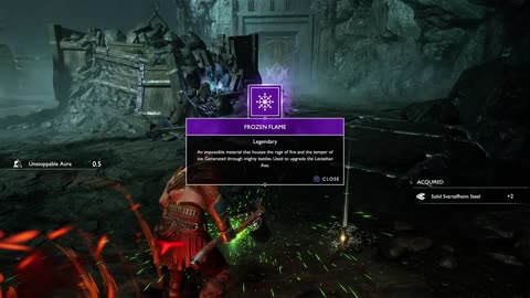God of War PS4 - Ice Troll Boss Fight