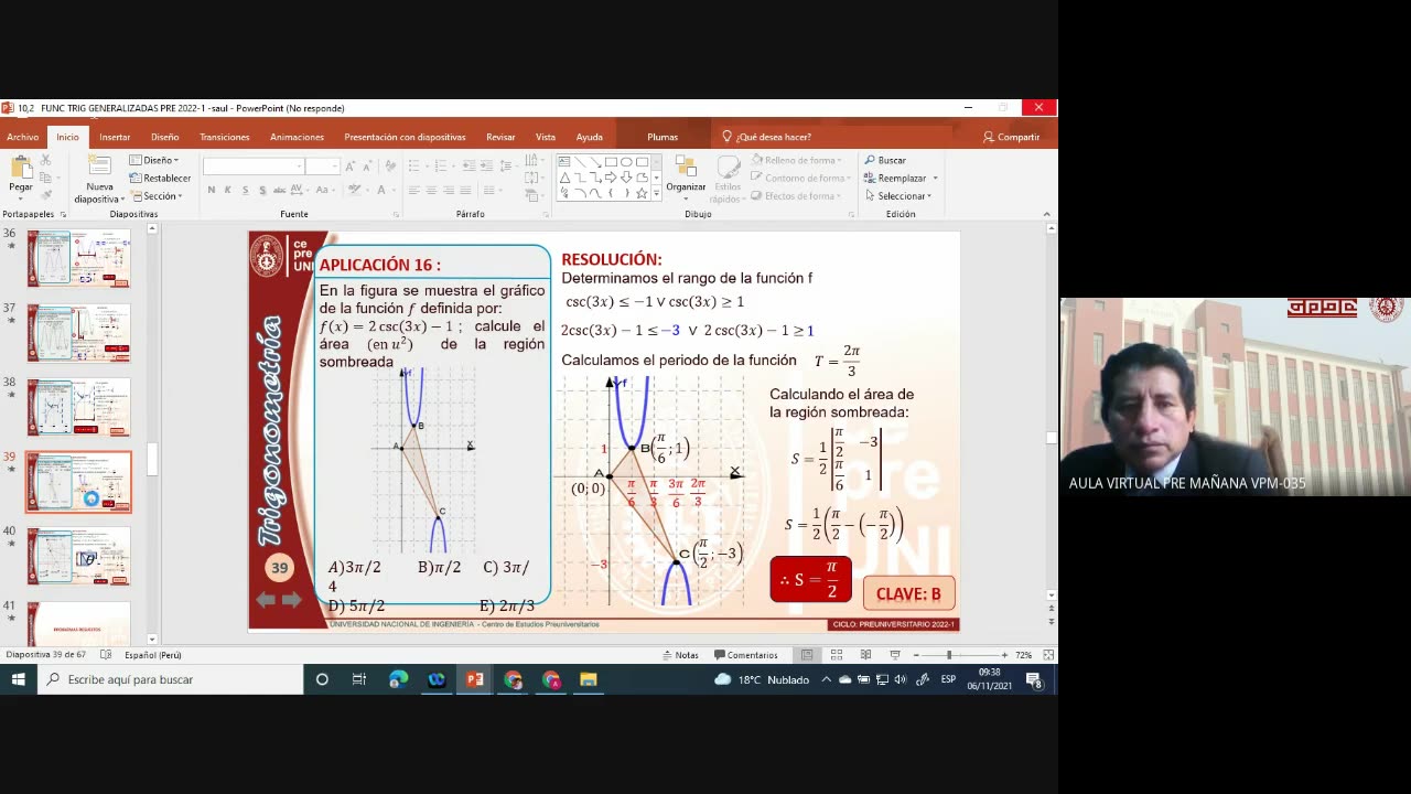 CEPRE UNI 2022 - 1 | Semana 10 | Trigonometría S2