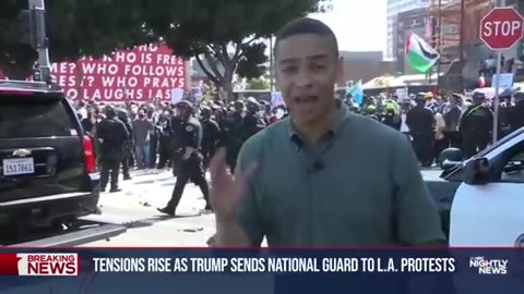 ⚠️BREAKING - WAR IN THE STREETS! Trump deploys National Guard to L.A. inciting a second CIVIL WAR!