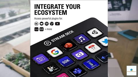 Elgato Stream Deck MK.2 – Studio Controller, 15 macro keys, trigger actions in apps and so