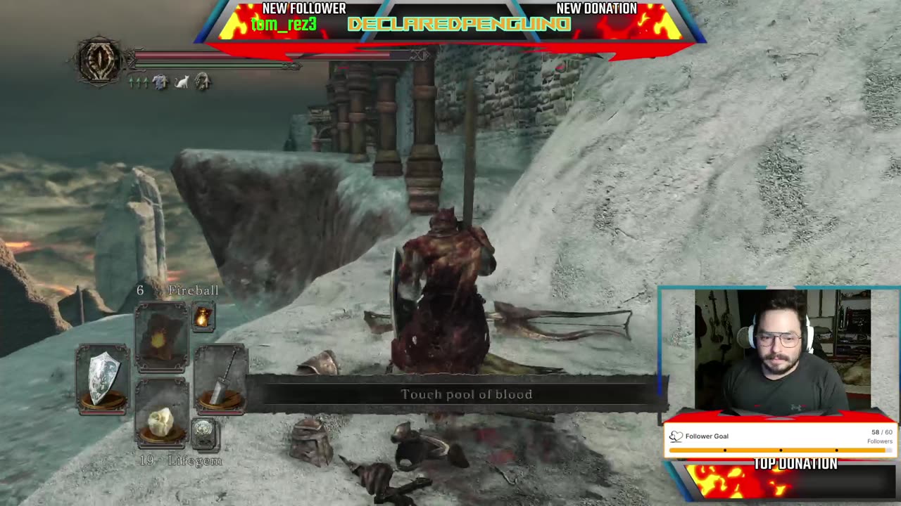Dark Souls 2 Scholar of the First Sin Playthrough pt.11 Defeated The Fume Knight!!!