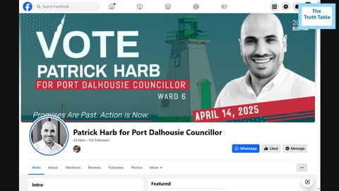 The Truth Table Episode 66: Patrick Harb is running for city counsellor