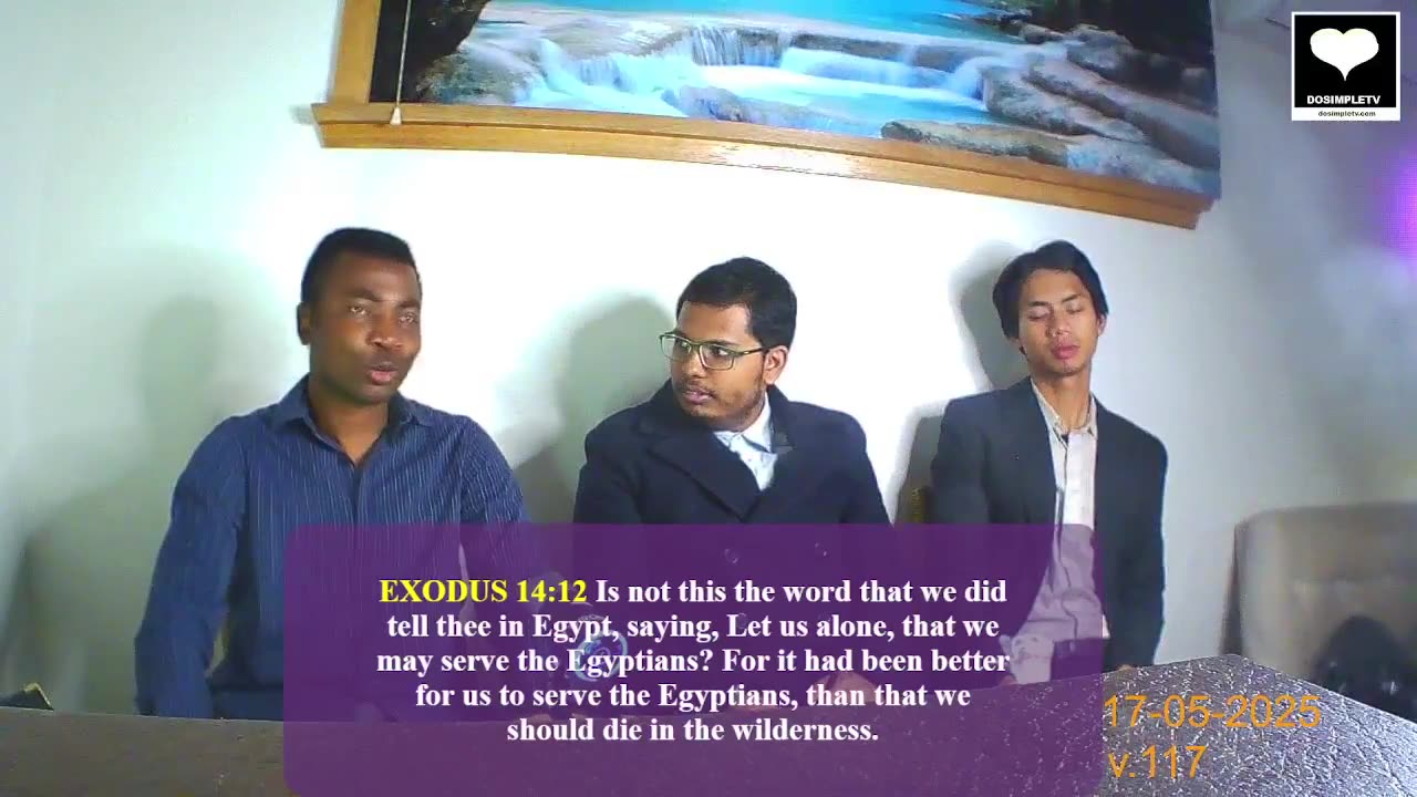 V.117 Spiritual Maturity || 17-05-2025 || DosimpleTV