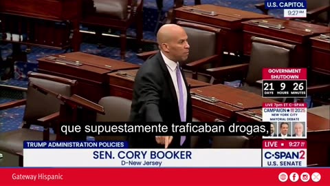 Cory Booker comes to the defense of the drug-smuggling boats