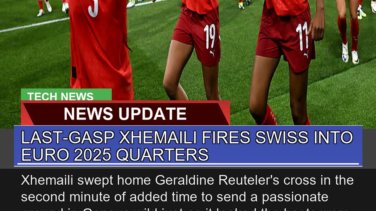 Lastgasp Xhemaili Fires Swiss Into Euro Quar