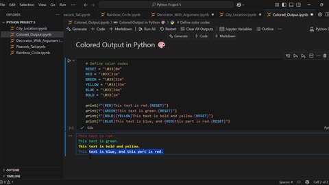 Add Stunning Colors to Your Python Console | Text Styling Made Easy
