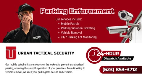 Parking Enforcement Services in Phoenix, AZ - Professional Solutions by Urban Tactical Security