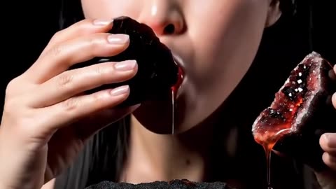 Molten Lava Eating ASMR Prompt OneChat AI Video Generation