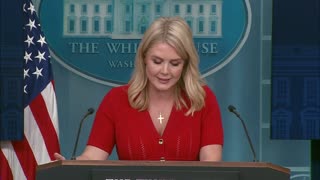 Press Secretary Karoline Leavitt Briefs Members of the Media