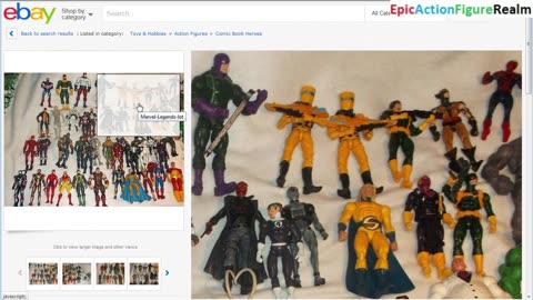 Searching For Stellar Deals For Marvel Legends Action Figure Lots On eBay On 7-5-2015