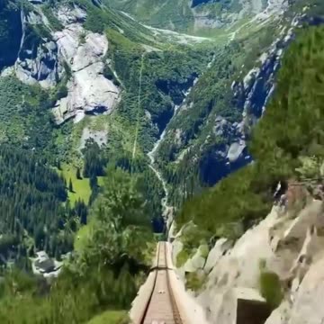 Epic Train Adventure Through Earth's Most Stunning Mountains #shortsfeed #shorts