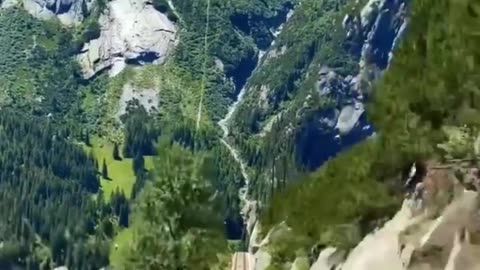 Epic Train Adventure Through Earth's Most Stunning Mountains #shortsfeed #shorts