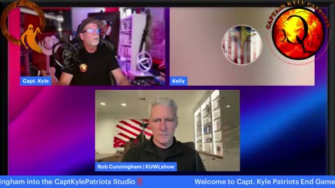 Capt Kyle & Kelly with Rob Cunninghamfor updates on the Financial System XRP QFS 3-23-25