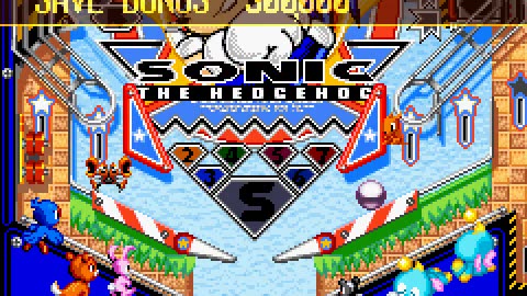 GBA Longplay 101 Sonic Pinball Party