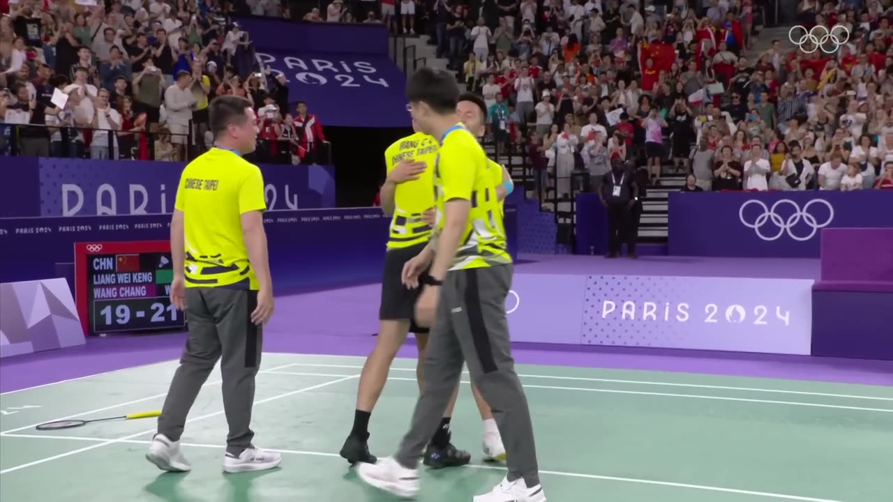 Every Badminton Gold Medal Point at #Paris2024 πΈπ₯