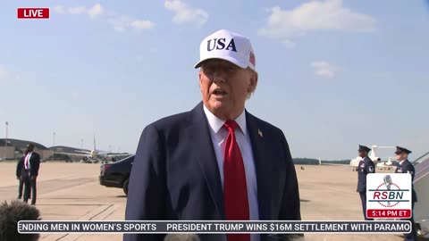 WATCH: Pres. Trump's First Comments After Speaker Mike Johnson Signs the Biggest Bill Ever - 7/3/25