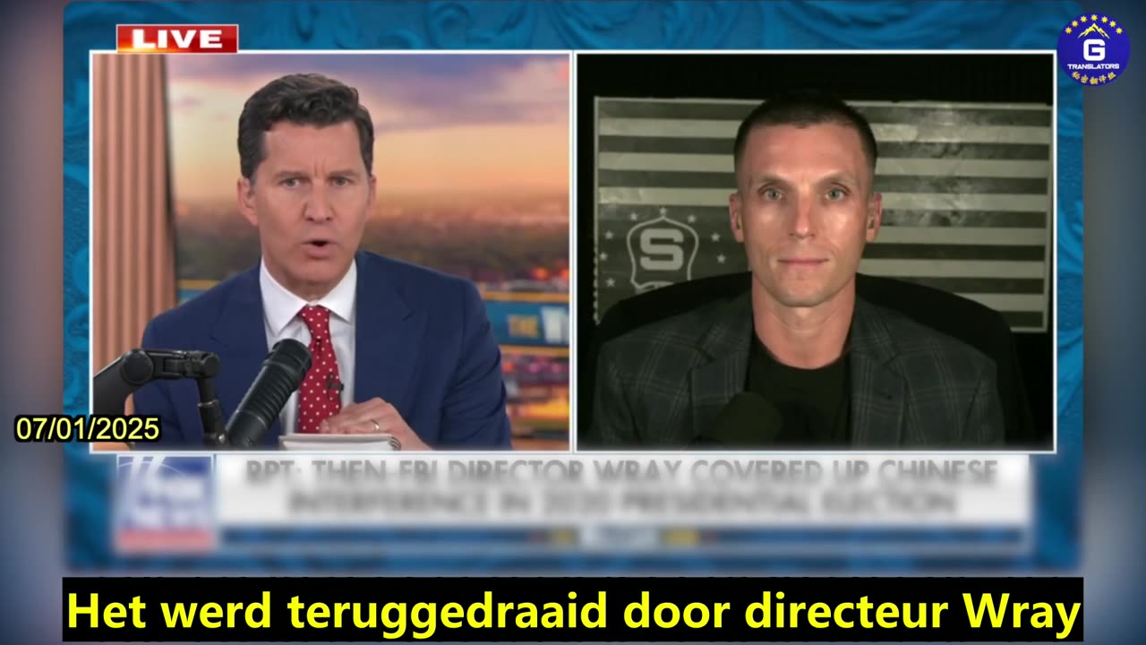 【NL】Voormalig FBI directeur Wray verborg rapport over inmenging van de CCP in Amerikaanse...