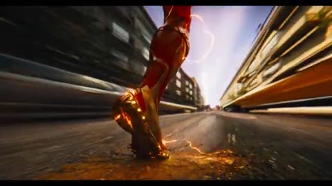 Barry Runs To Gotham City - The Flash (2023) (HD) Opening Scene