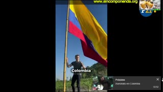 IDENTIFICAN AL AUTOR DEL IZAMIENTO DE LA BANDERA COLOMBIANA EN TERRITORIO PERUANO