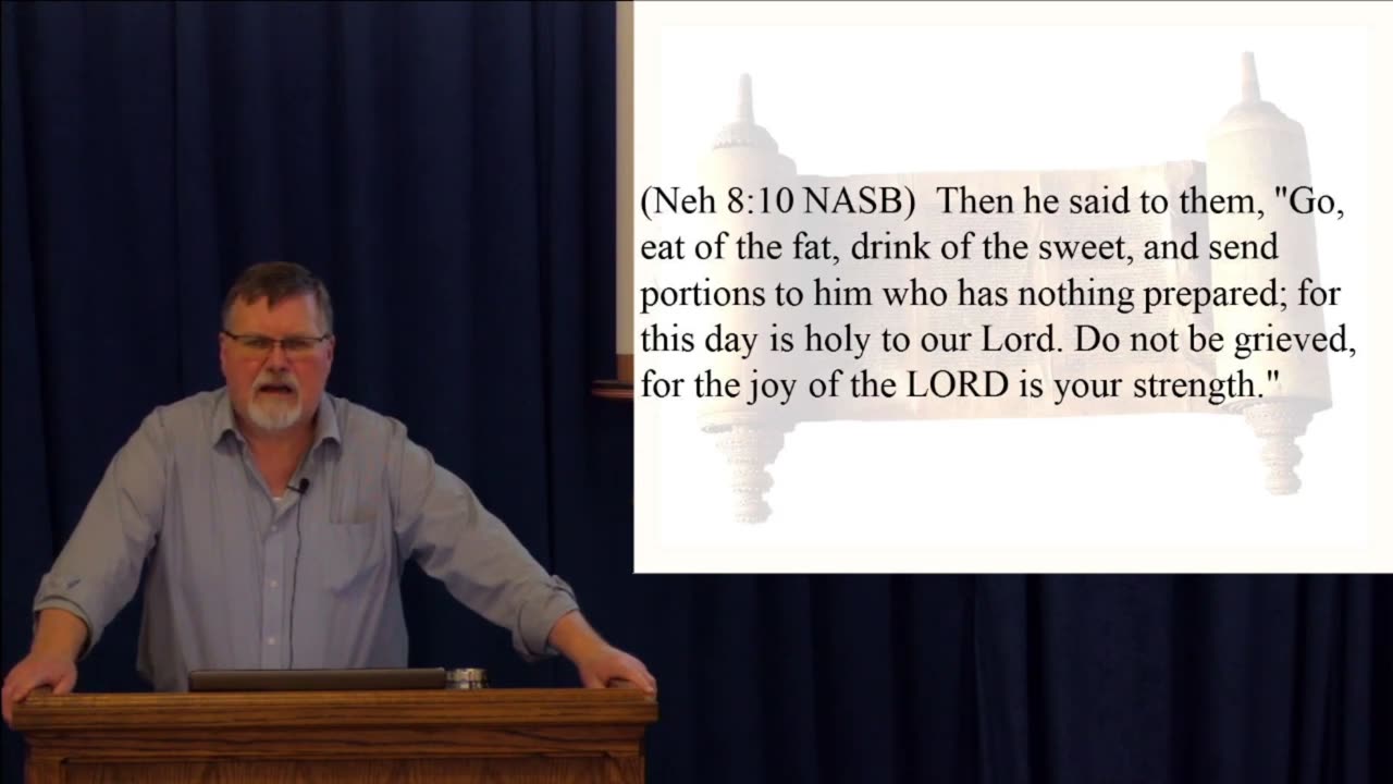 Nehemiah 7 & 8 -The people were weeping when they heard the Words of Torah, then they rejoiced. Why?