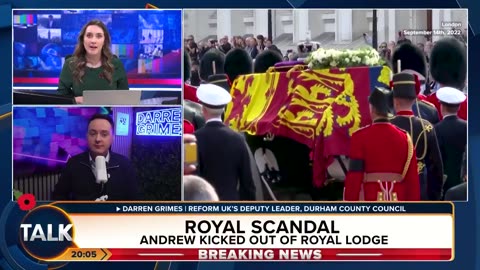 Prince Andrew has been "stripped" of his title by King Charles and "kicked out of Royal Lodge