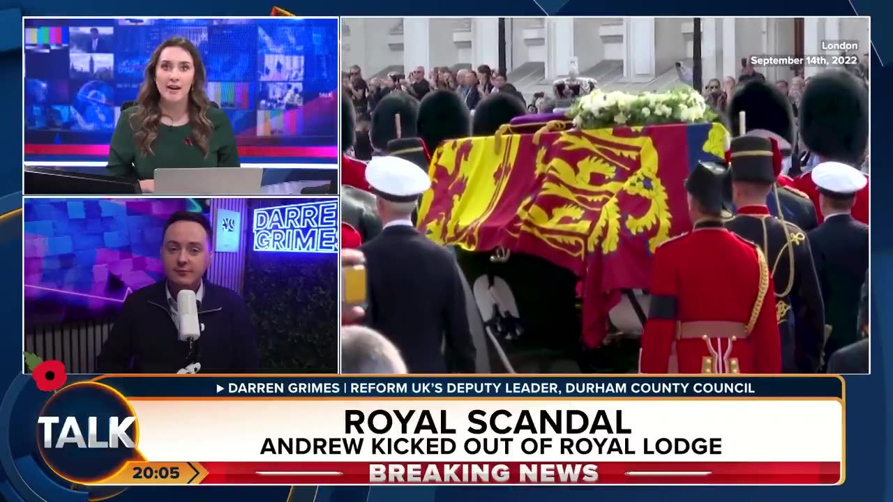 Prince Andrew has been "stripped" of his title by King Charles and "kicked out of Royal Lodge