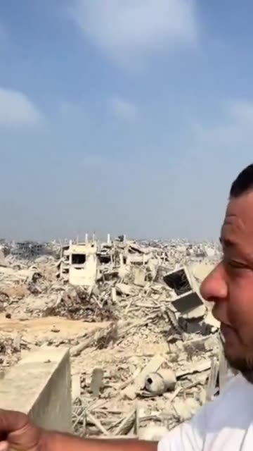 🔥🤬🔥Gaza has been reduced to nothing; By Netanyahu & Trump