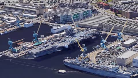 USS Truman "GIVE 'EM HELL" - Flight Deck Deployment – Norfolk Naval Base