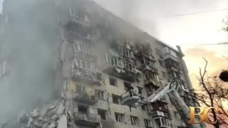 Overnight Russian attack on Ukraine kills 15 and injures 156