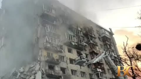 Overnight Russian attack on Ukraine kills 15 and injures 156