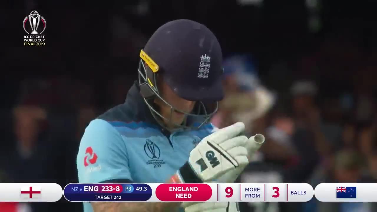 Incredible Final Over of England's Innings! _ Stokes Forces Super Over