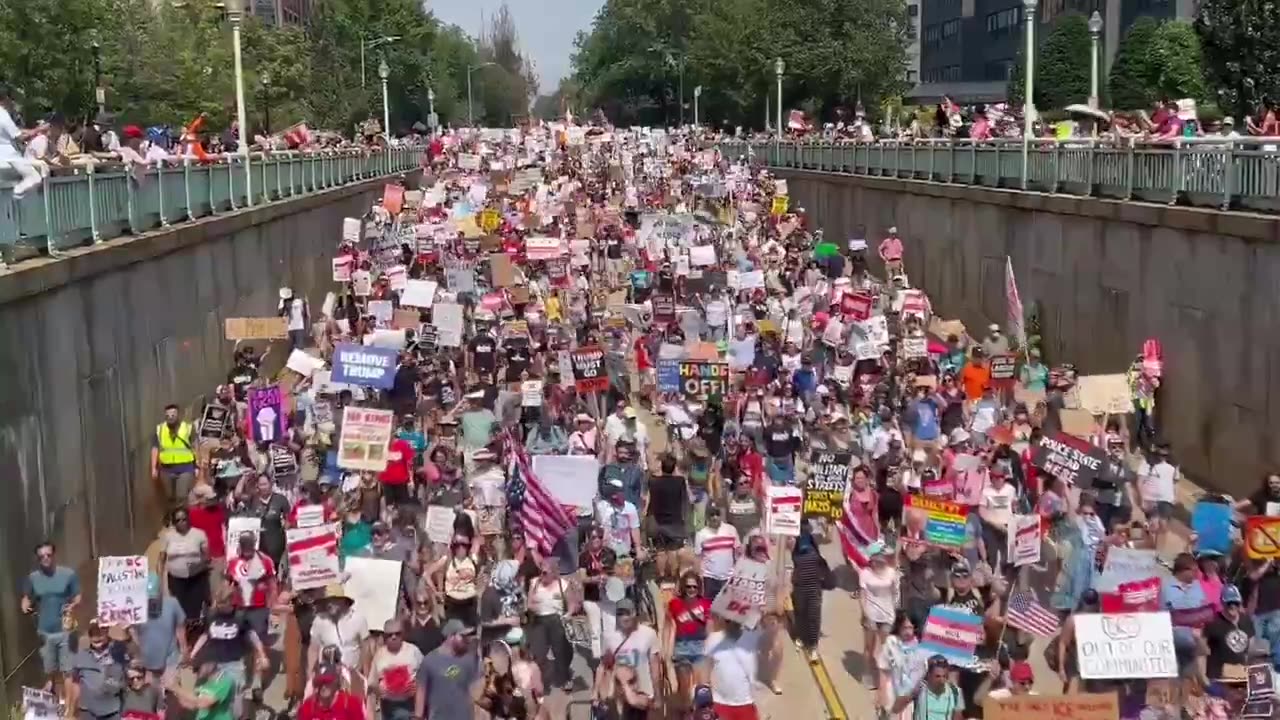 Crazed lunatics right now protesting the drop in crime in DC…
