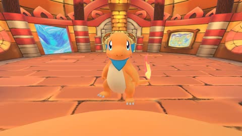 You're Charmander ! First Person Mirror POV Post Transformation Pokemon Mystery Dungeon Animation