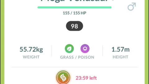 Pokemon Go Mega Evolution: Venusaur