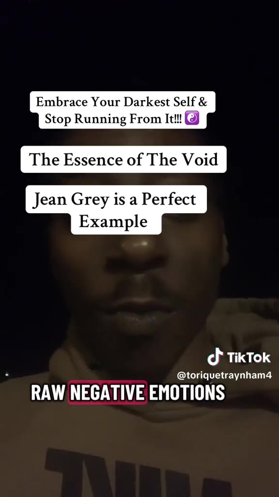 Embrace YOUR DARKEST SELF & Stop RUNNING from it. THE ESSENCE of the VOID.