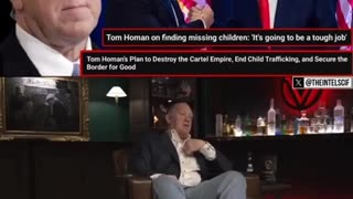 Tom Homan - Cartels make billions of dollars with childtrafficking